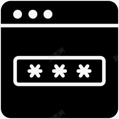 公共标识安全密码访问帐户锁定帐户密码图标图标