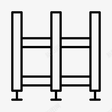 货架货架建筑工厂图标图标