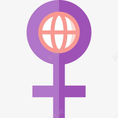 妇女节妇女节3平淡图标图标