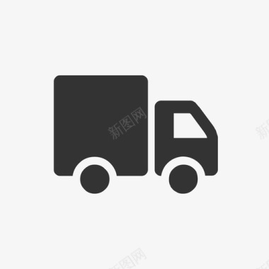 交通工具:小货车图标