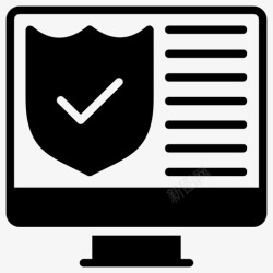 防病毒软件计算机安全防病毒软件internet安全图标高清图片