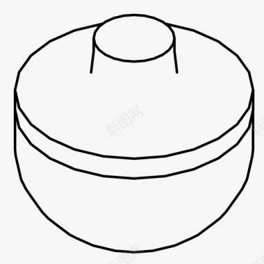 铁艺壶花瓶容器装饰品图标图标