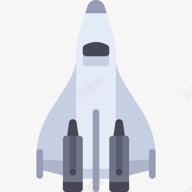 火箭未来技术平板图标图标