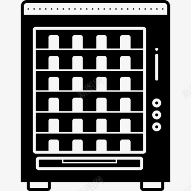 商品货架自动售货电器机器图标图标