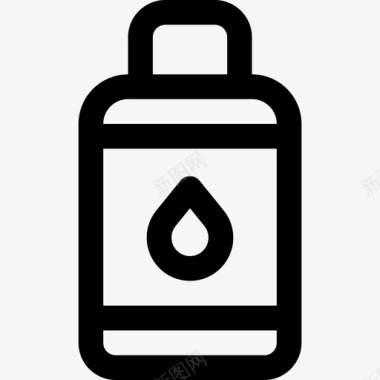 亚克力工艺线性图标图标