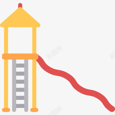 童年回忆童年游乐场4公寓图标图标