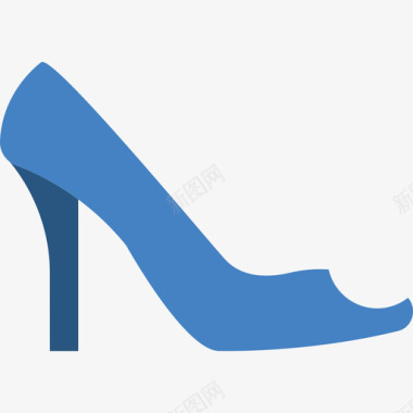 女鞋高跟鞋女鞋平底鞋图标图标