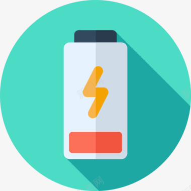 电池电池电量低能量6电量不足图标图标