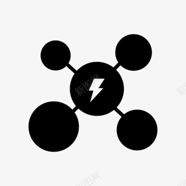 分配电能分配图标