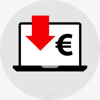 火焰欧元图标欧元购物30欧元持平图标图标
