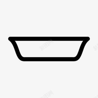 烤盘烘焙烤箱图标图标