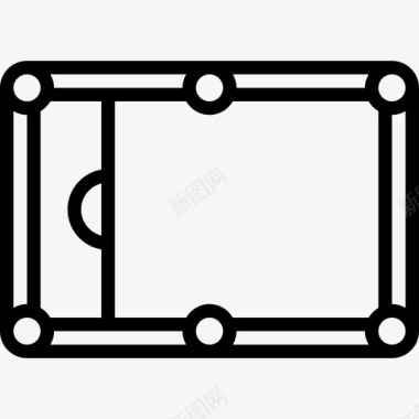 木制场地场地运动16直线图标图标