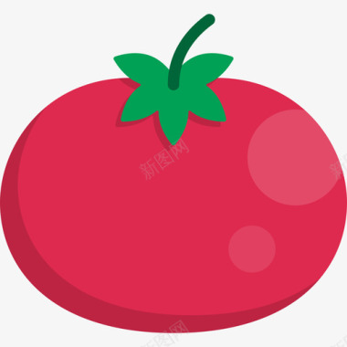 番茄意大利2平坦图标图标