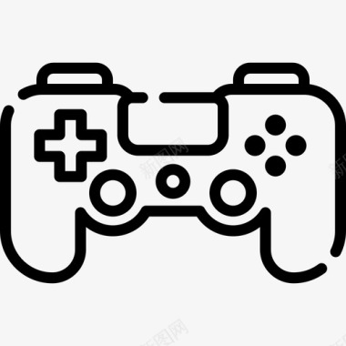 gamepadGamepad未来技术5线性图标图标