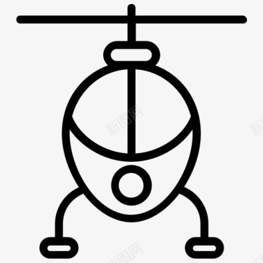 直升机直升机飞机阿帕奇图标图标