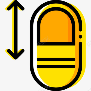 黄色效果轻触手势7黄色图标图标