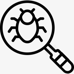 bugsBugs安全10线性图标高清图片