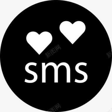 短信在线和互联网扁平图标图标