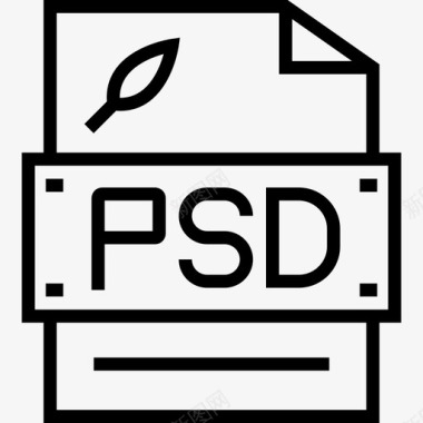 Psd网页9线性图标图标