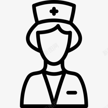 护士护士职业图标图标