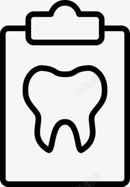 超时规则处方检查表牙科图标图标