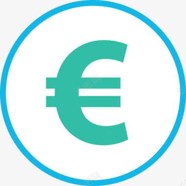 火焰欧元图标欧元购物电子商务3持平图标图标
