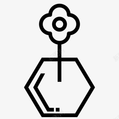 客厅盆栽花花园植物图标图标