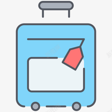 彩色旅行箱旅行箱旅行20彩色图标图标
