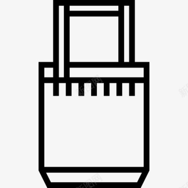 多款式购物袋时髦款式9直线型图标图标