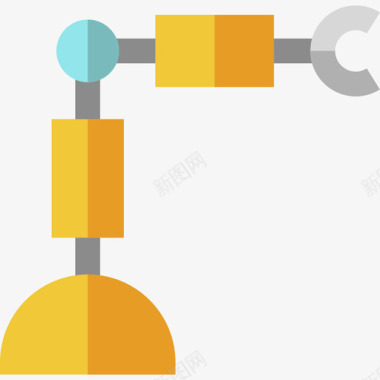 工业机器工业机器人未来技术3平板图标图标