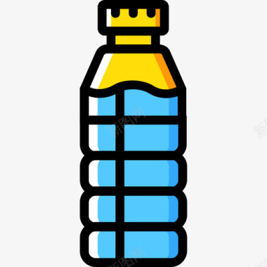 水瓶室外3黄色图标图标