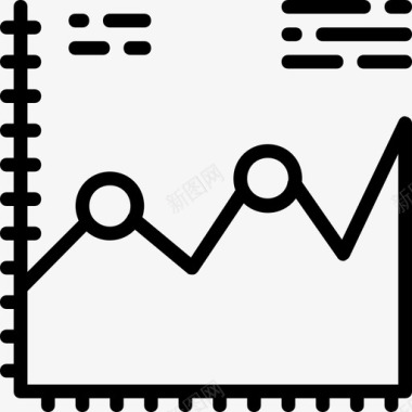 流量分析分析搜索引擎优化和分析3线性图标图标