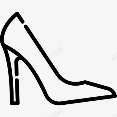 高跟鞋高跟鞋母亲节4直系图标图标