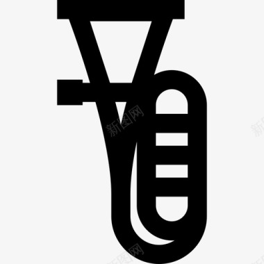 大号乐器11线状图标图标