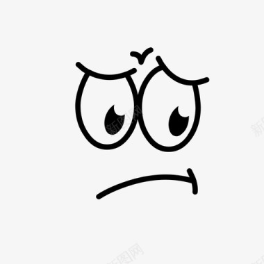 QQ表情图片脸关心表情图标图标