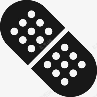 创可贴创可贴医用13固体图标图标