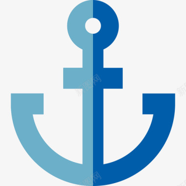 海军蓝时髦风格4扁平图标图标