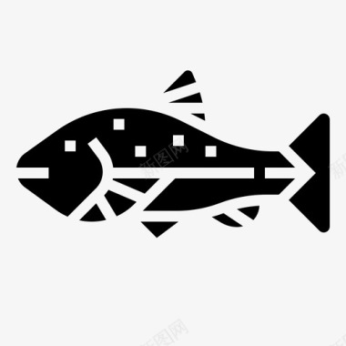 鳟鱼动物鱼图标图标
