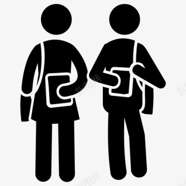 同学学校符号图标图标