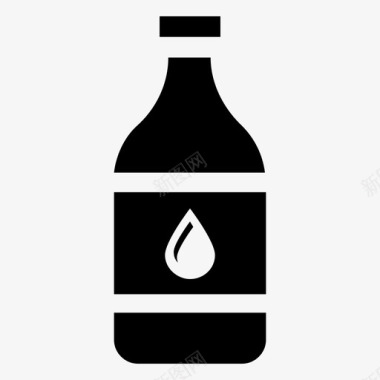 油瓶食用油橄榄油图标图标