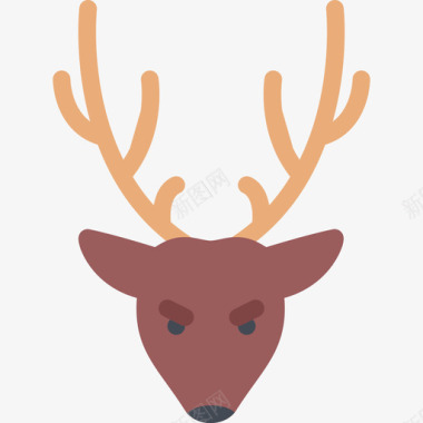 鹿鹿圣诞44平房图标图标
