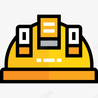 遍布工厂头盔工厂2线颜色图标图标