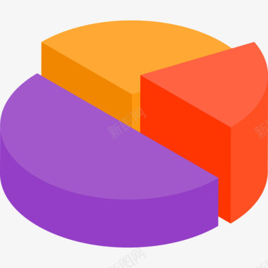 平面设计图封面饼图分析平面图图标图标