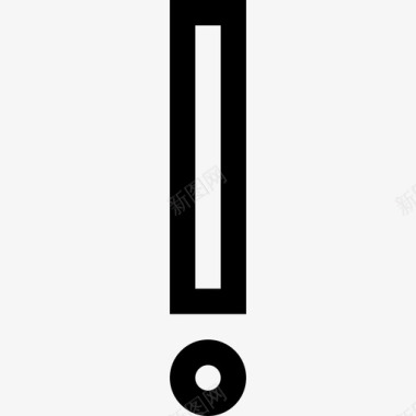 感叹号web3线性图标图标
