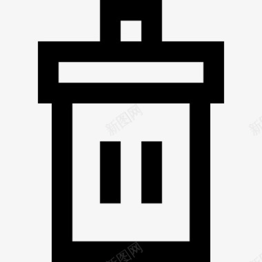 科技图标UI垃圾ui10线性图标图标