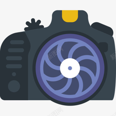平面设计照相摄像机摄影录像4图标图标