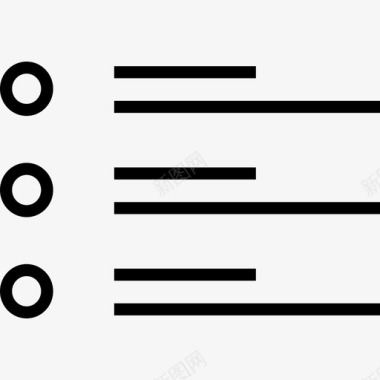 钢琴线框列表线框细线图标图标