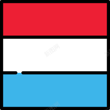 前广场卢森堡国旗收藏3广场图标图标
