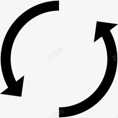 水墨数字8免扣刷新数字营销8线性图标图标