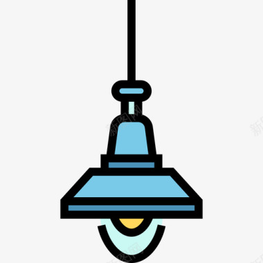 吊灯小工具5线颜色图标图标